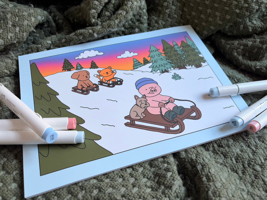 Mabel Huckle: A Winter Adventure ❄️