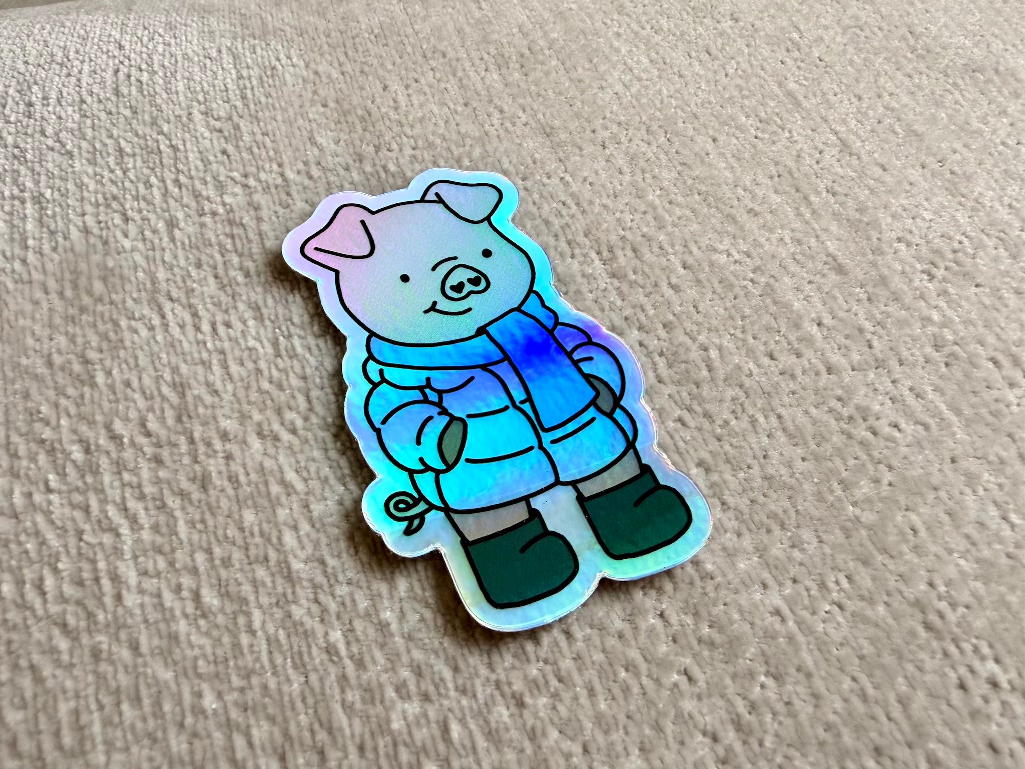 Mabel in Her Puffer Jacket ✨🐷