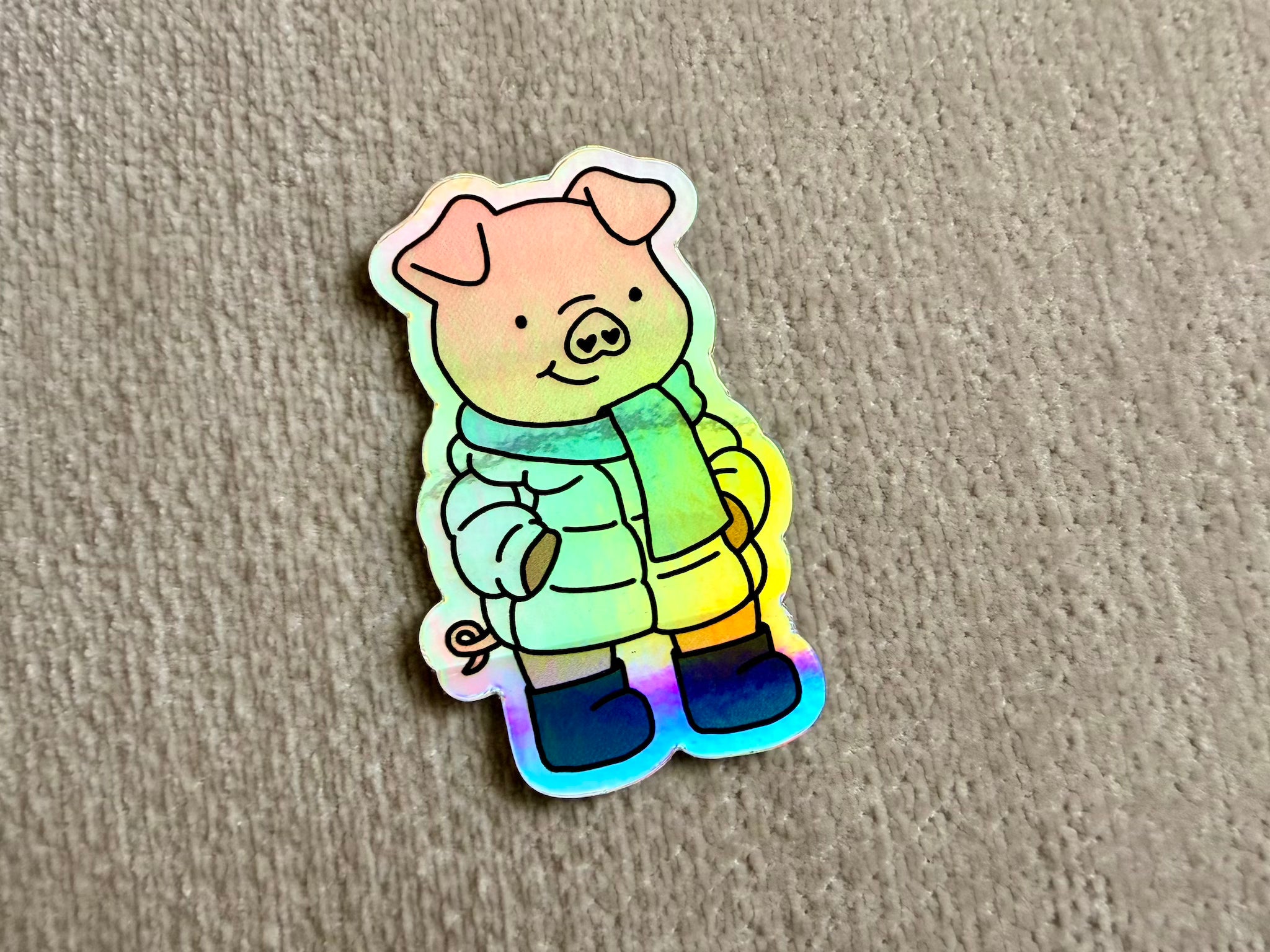 Mabel in Her Puffer Jacket ✨🐷