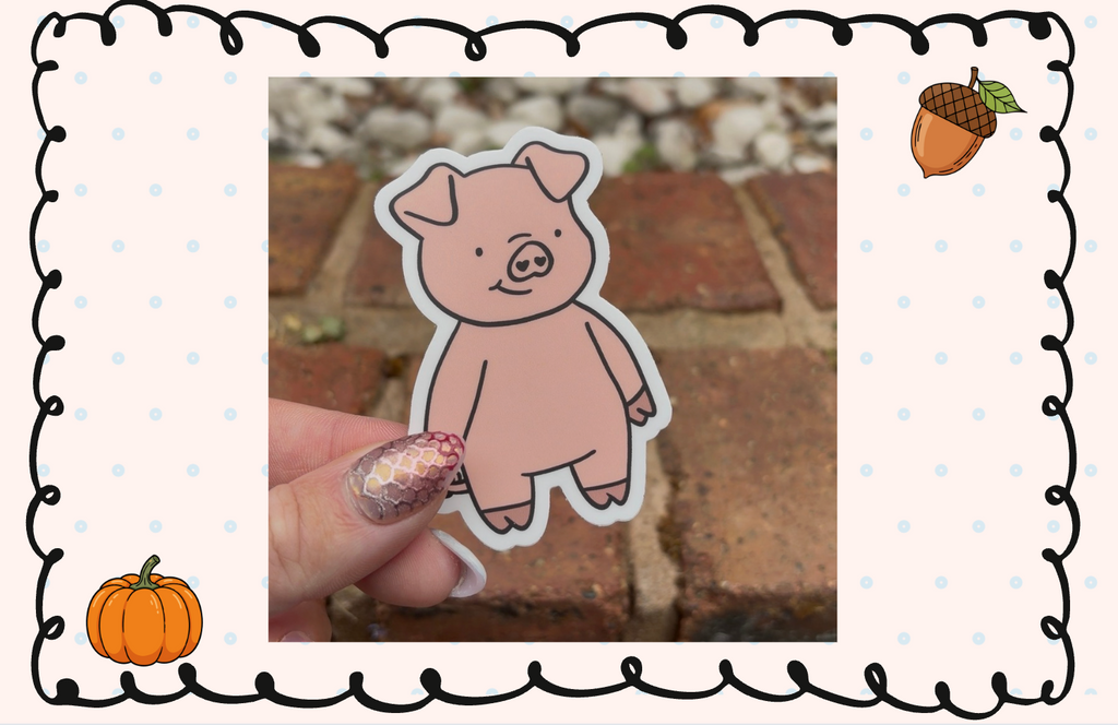 First Edition Mabel Huckle Sticker