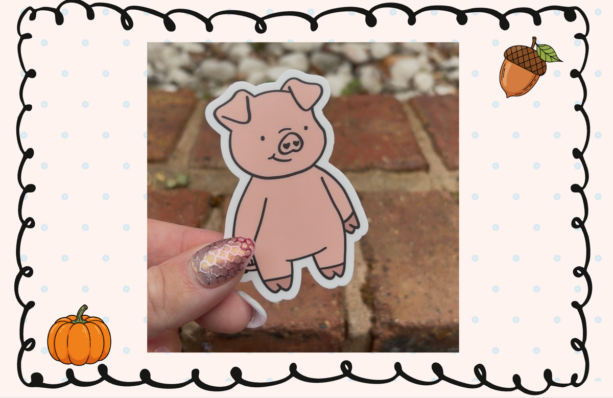 First Edition Mabel Huckle Sticker